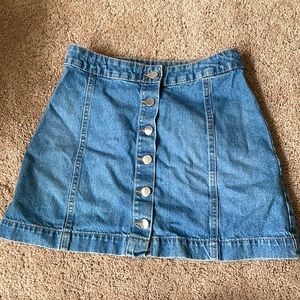 Denim skirt